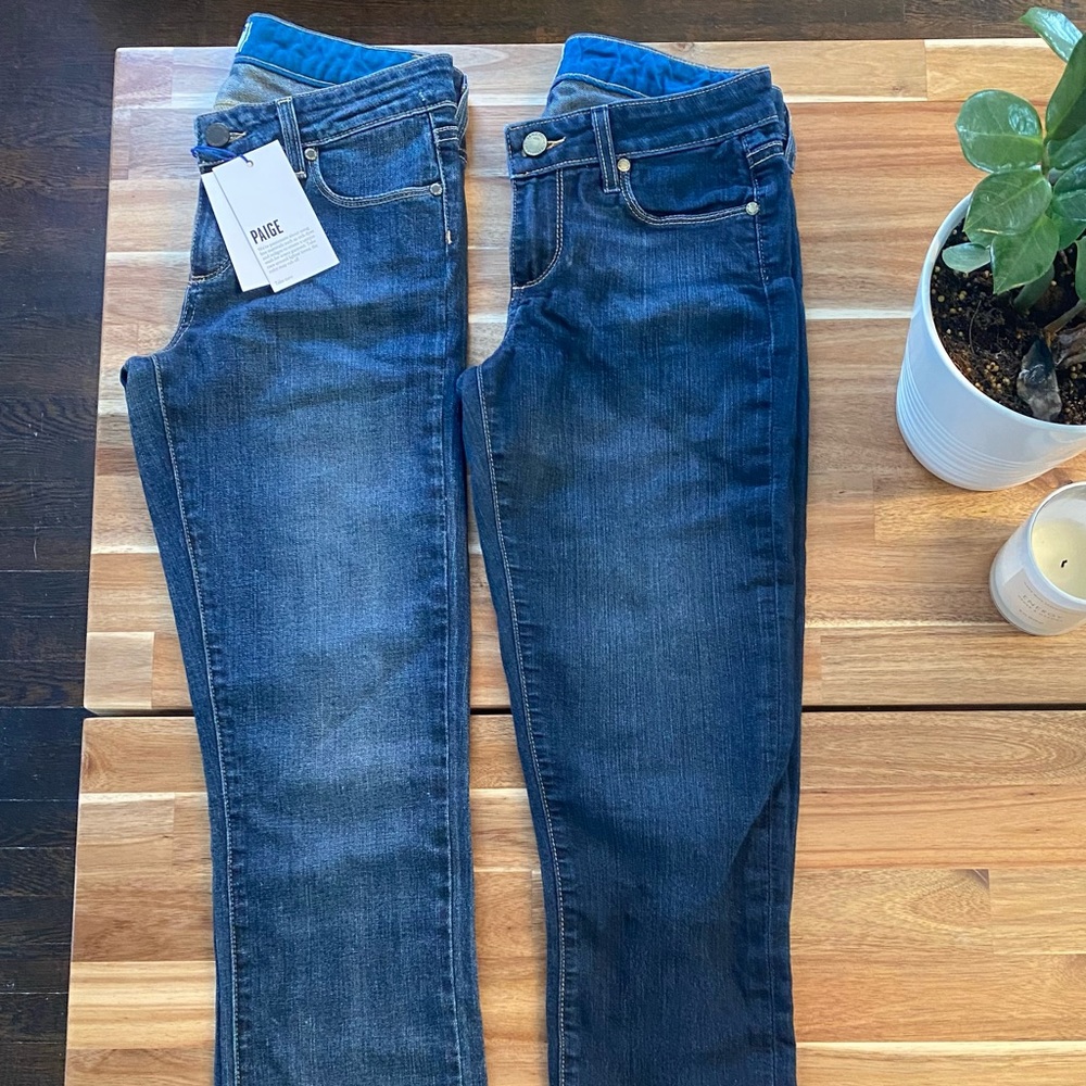*2 for 1* New Paige Denim straight leg jeans